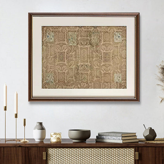 Dunhuang-Inspired Oriental Wall Art | Handcrafted Wood Frame & Silk Canvas | Living Room & Study Decor | Cultural Heritage Collection